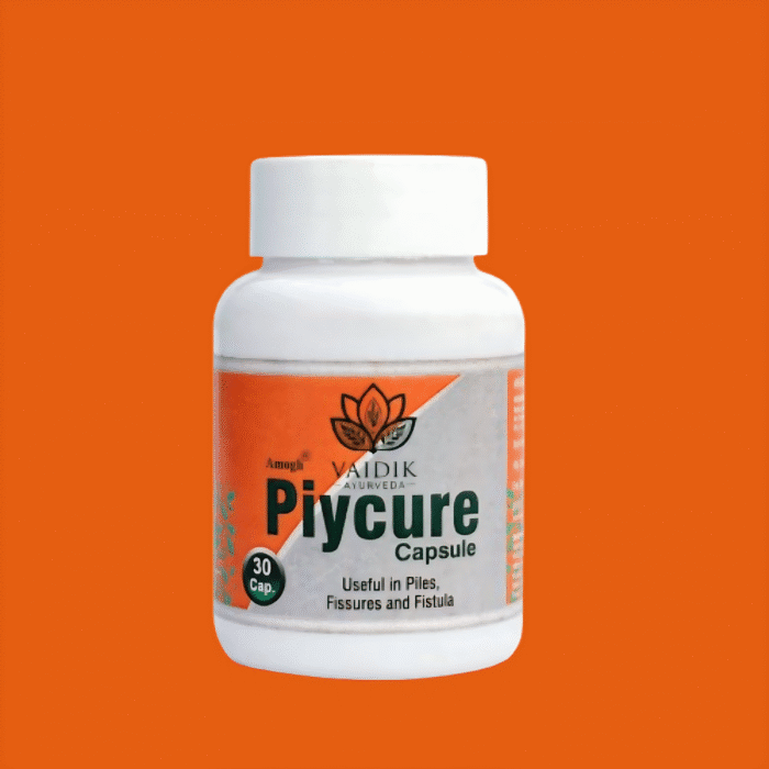 Piycure Capsules – Herbal Piles Medicine by Vaidik Ayurveda