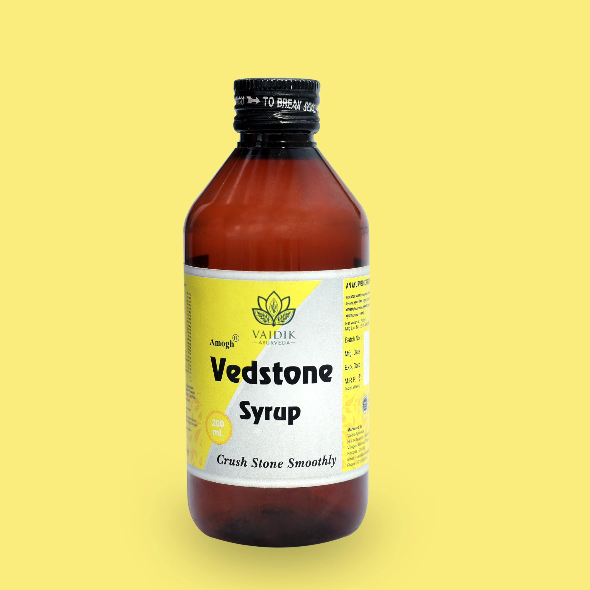VedStone Syrup – Ayurvedic Syrup for Kidney & Gallbladder Stones VedStone Syrup – Ayurvedic Syrup for Kidney & Gallbladder Stones